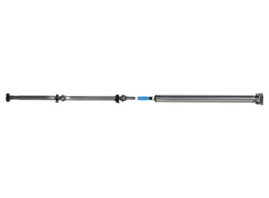 ARBRE DE TRANSMISSION FORD TRANSIT 00 2 SOUTIENS L 3100MM, L1 800MM, L2 1740MM, JOINT CAOUTCHOUC 105MM, BRIDE DIN 50.8, NON SOU