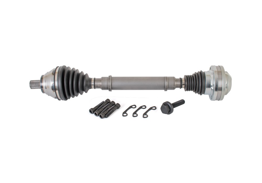 AUDI (R) ARBRE D'ESSIEU AVANT TT (8J3-8N3-8J9-8N9) 1.8T-2.0 TDI-TFSI, S3 (8L1) QUATTRO, VW GOLF IV 3.2 R32-RSI 4MOTION (M.T.), 
